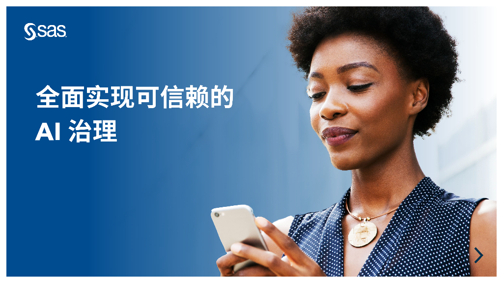 SAS：全面实现可信赖的AI治理