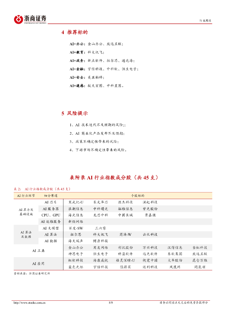 浙商证券：人工智能行业周报：OpenAI发布可定制GPT应用，AI Agent雏形已现_第8页