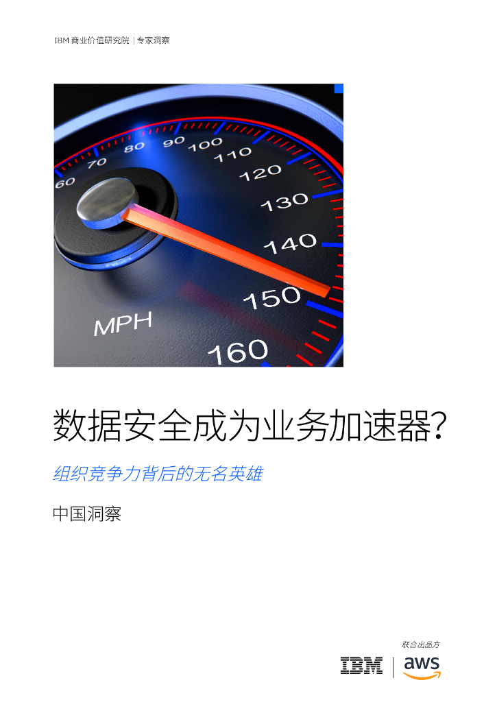 IBM： 数据安全成为业务加速器？组织竞争力背后的无名英雄—中国洞察