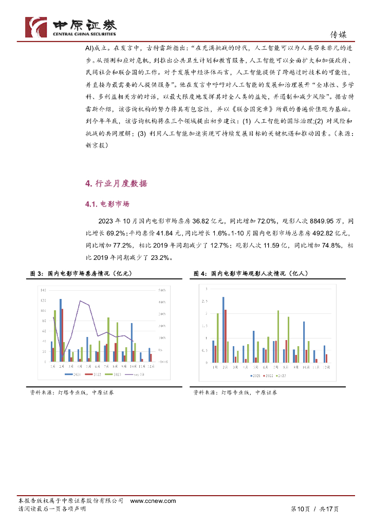 中原证券：传媒行业月报：爆款游戏出圈带动短剧产业链火热，ChatGPT迎重大更新_第10页