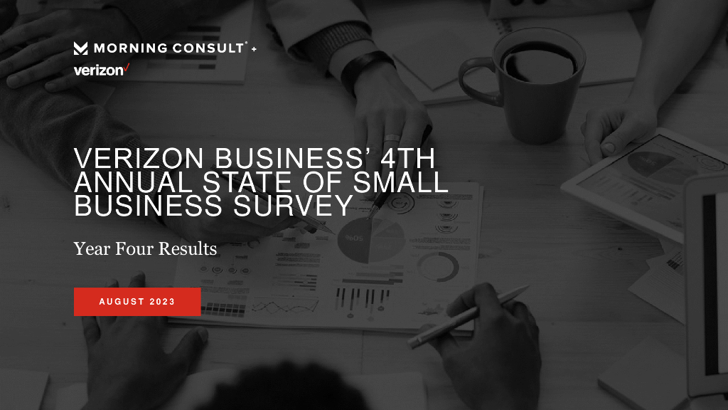 MORNING CONSULT+Verizon：2023年小企业状况报告（英文版）