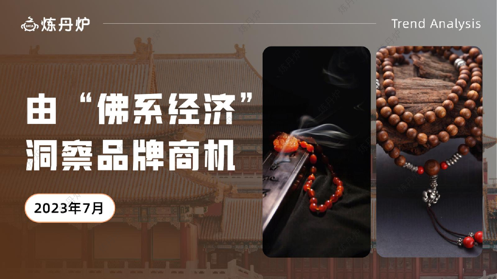 炼丹炉：2023由“佛系经济”洞察品牌商机报告