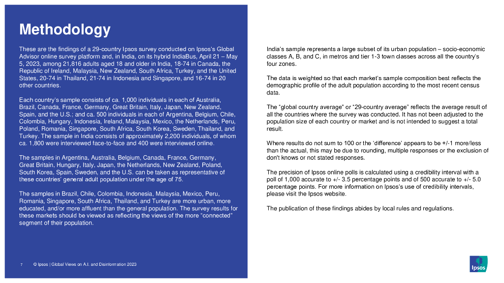 IPSOS：全球对人工智能和虚假信息的看法——29个国家的全球调查（英文版）_第7页