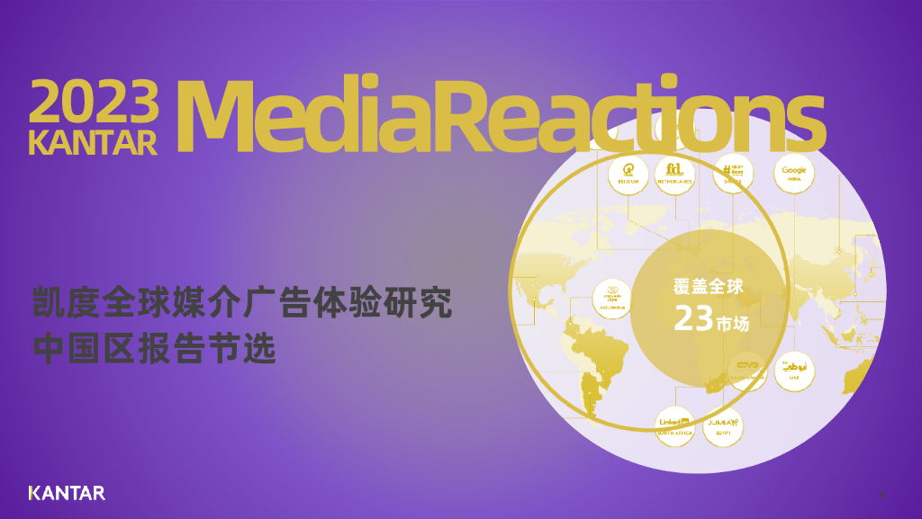 凯度：2023全球媒介触点研究-中国市场直播版