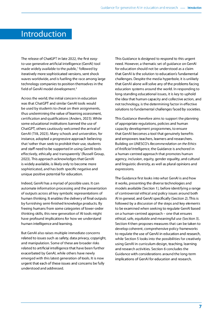 Unesco：生成式人工智能教育与研究应用指南报告（英文版）_第10页