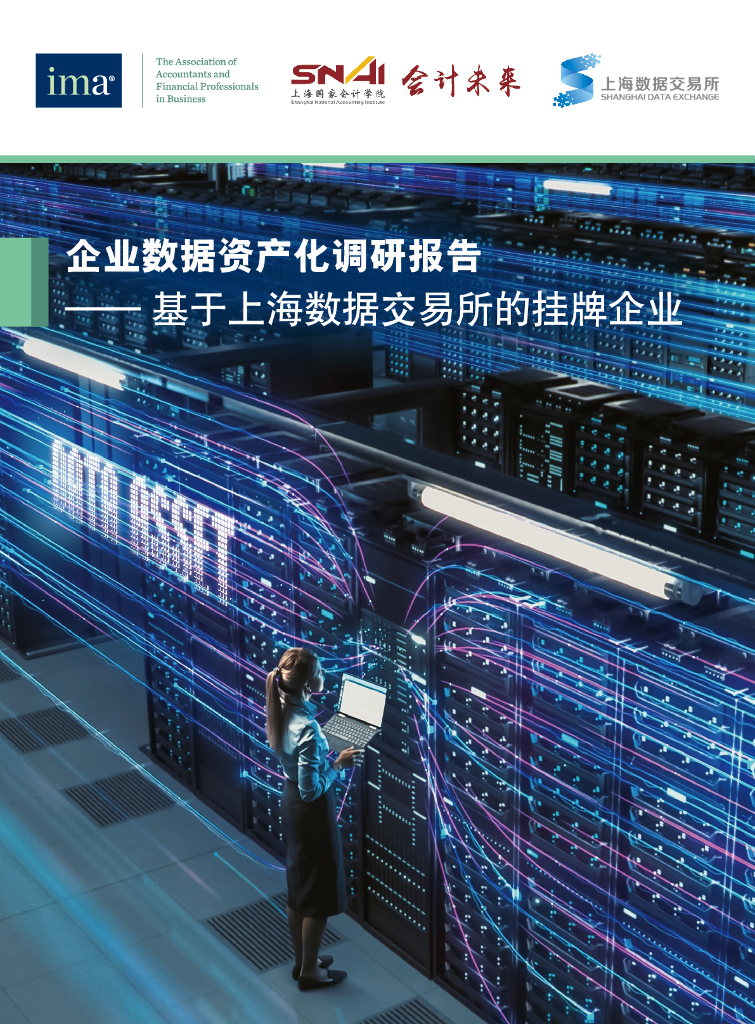 上海数据交易所：企业数据资产化调研报告—— 基于上海数据交易所的挂牌企业