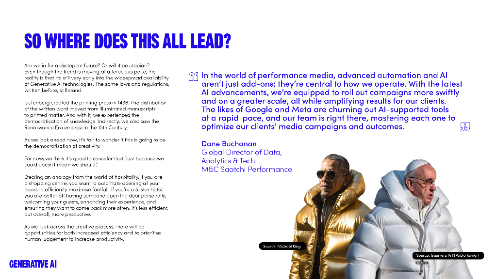 M&C Saatchi：2023人工智能和市场营销的融合报告-创造性合作的新时代需要新的原则（英文版）_第6页