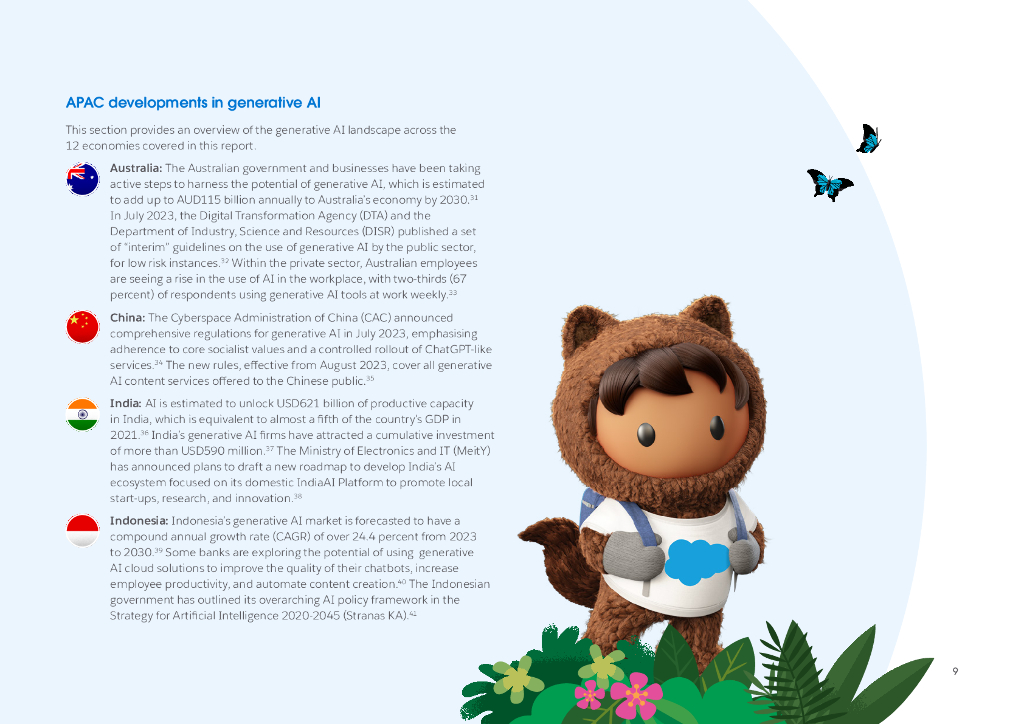 salesforce：2023年亚太地区人工智能准备指数报告（英文版）_第9页