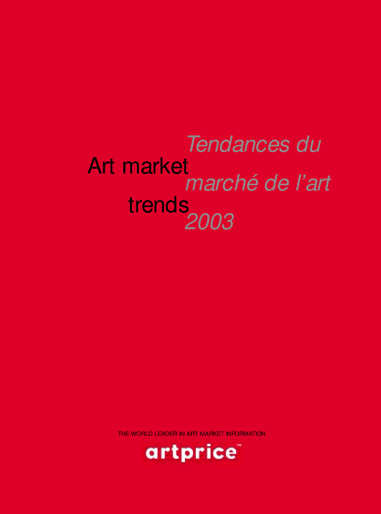 Artprice：2003年度艺术市场报告（英文版）