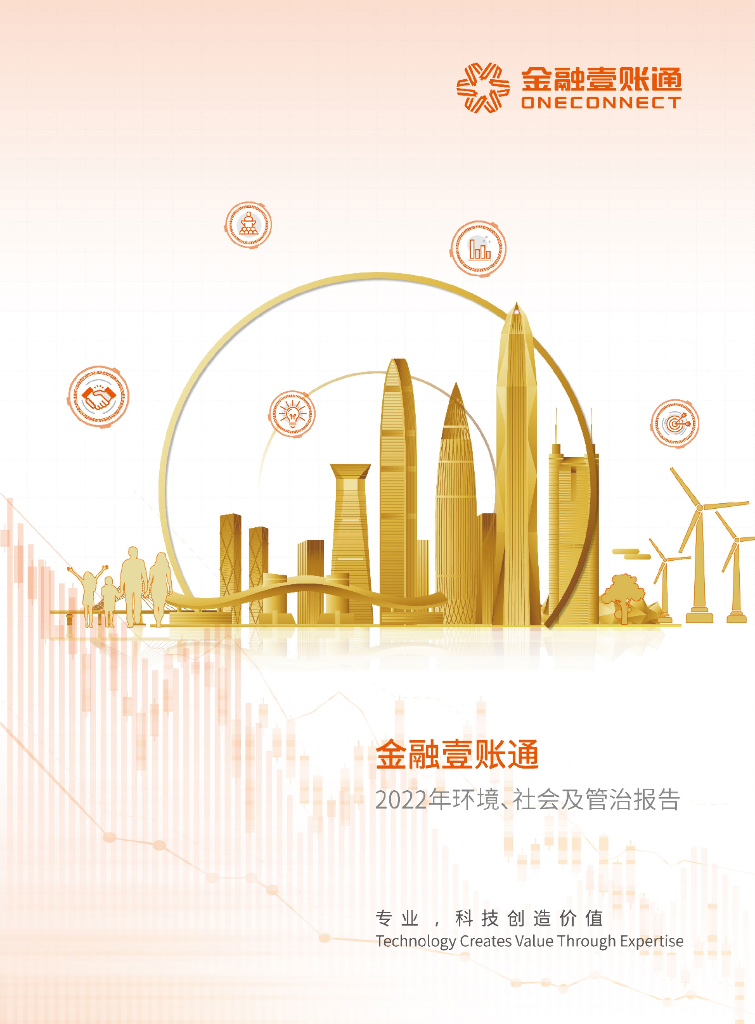 金融壹账通2022年度环境、社会及管治报告 海报
