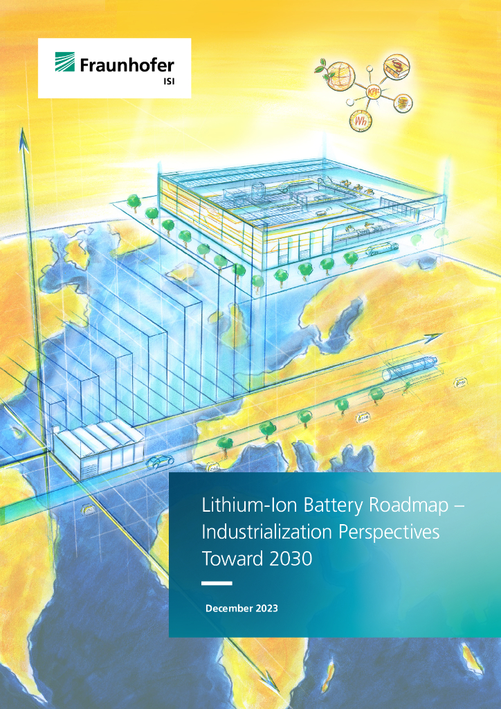Fraunhofer：锂离子电池路线图—2030年产业化前景（英文版）
