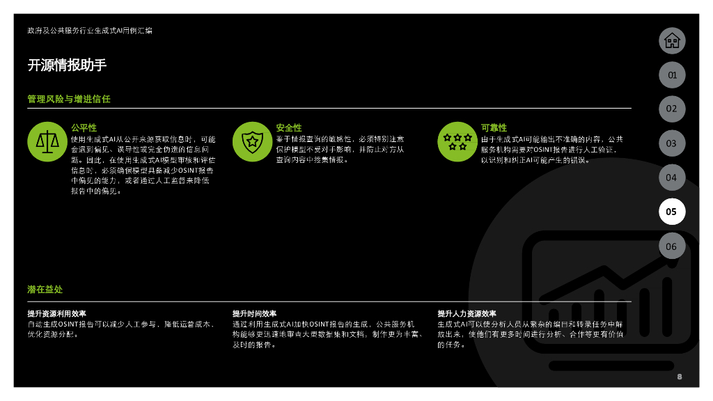 德勤：生成式人工智能用例汇编：政府服务与科技、传媒和电信行业高影响力应用案例_第8页