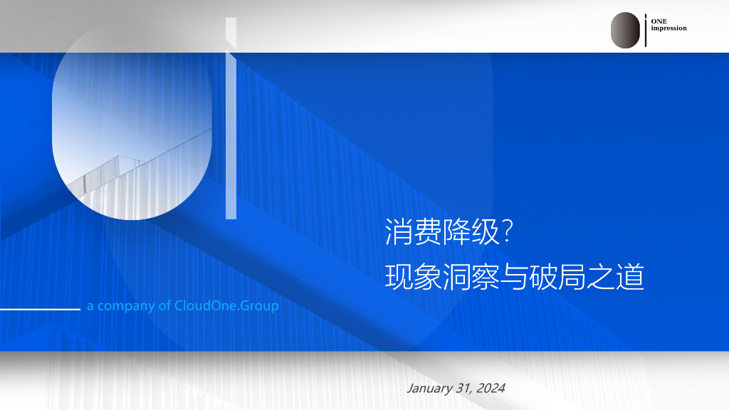 OI咨询：2024消费降级？现象洞察与破局之道报告