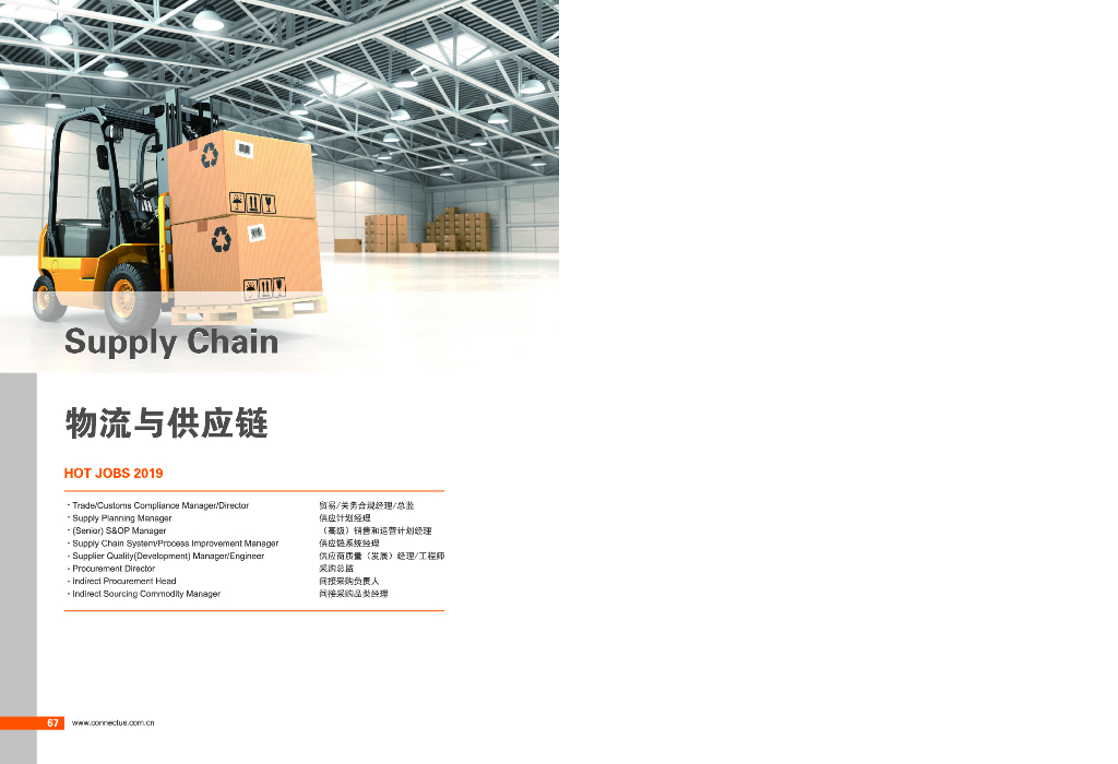 康耐仕：2019就业市场洞察-物流与供应链（中英版）