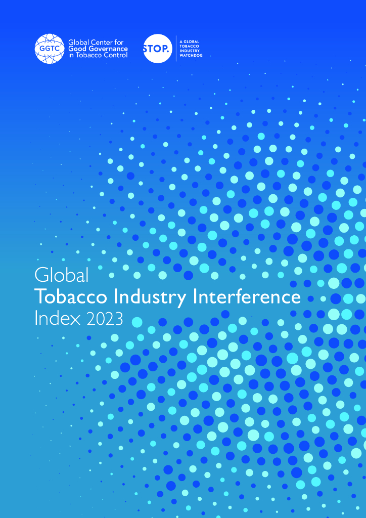 GGTC：2023年全球<em>烟草</em>行业干扰指数报告（英文版） 海报