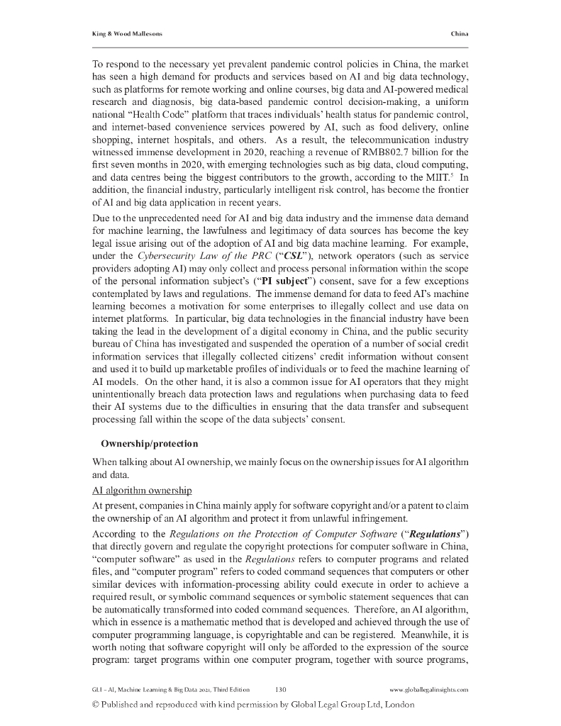 全球法律视野：2021年人工智能、机器学习和大数据报告（英文版）_第7页