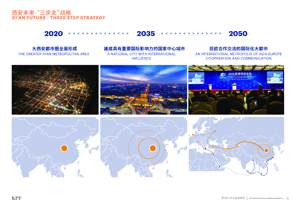 西安中央文化商务区西安之门地标塔楼及城市规划设计：丝路之门+空中环路_第6页