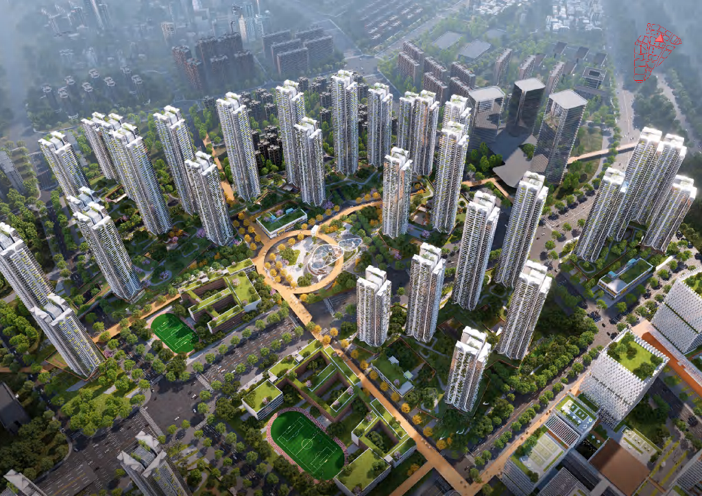 融合之城+蓝绿脉络工业上楼城市设计2023_第10页