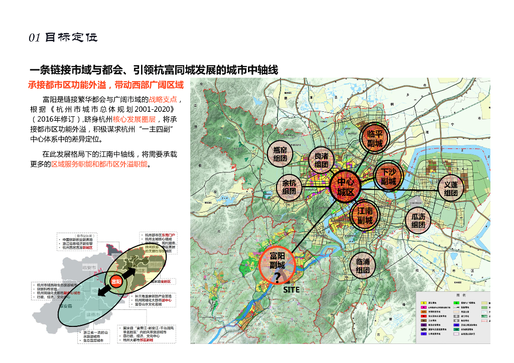 江南都心+富春城脊新城中轴线城市设计_第6页