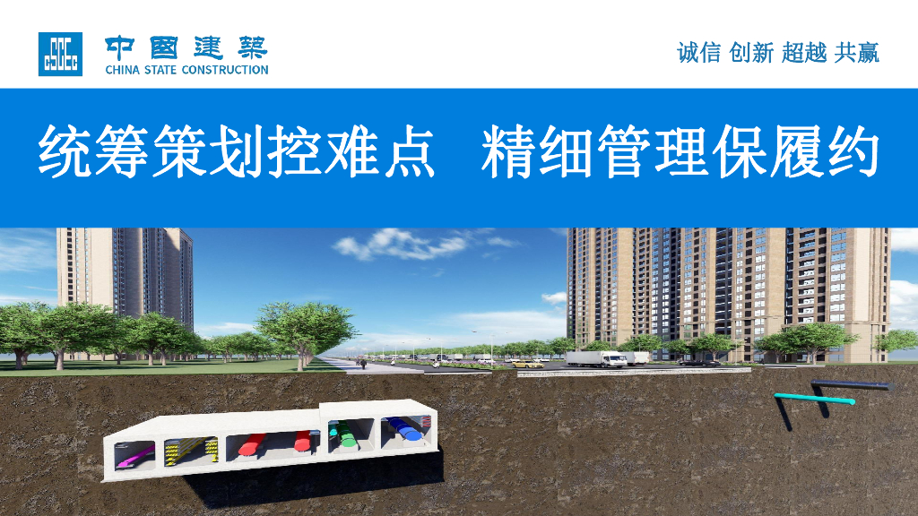 中建统筹策划控难点精细管理保履约63P2023