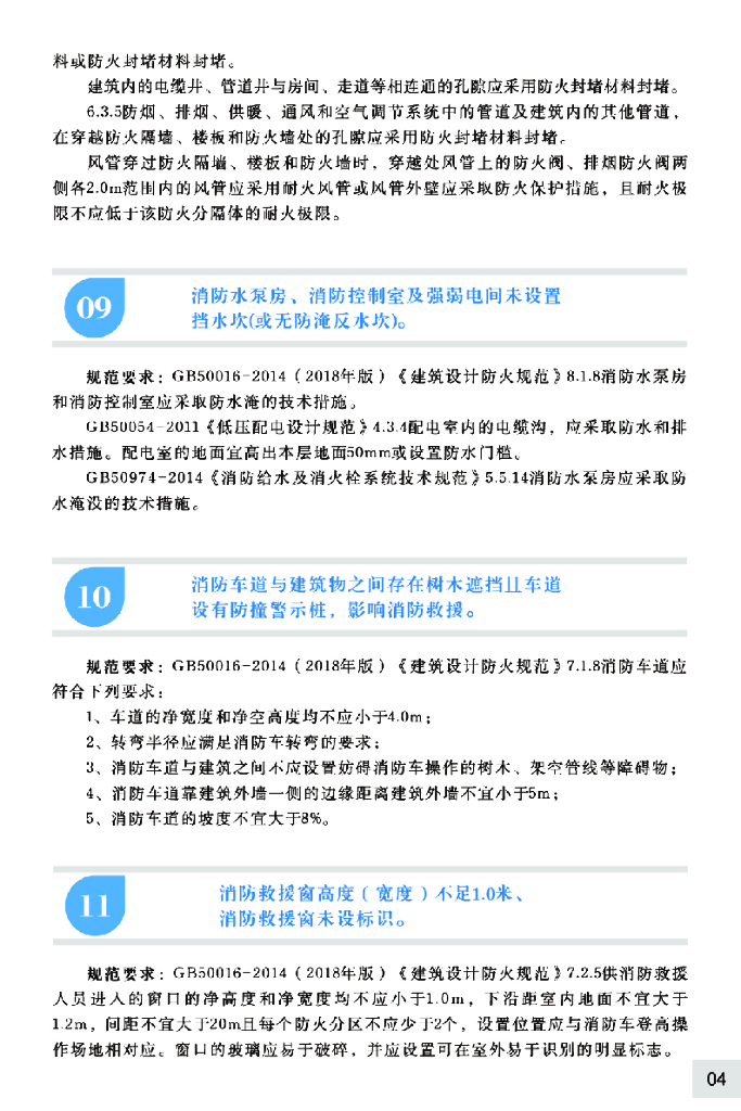 建设工程消防验收常见质量通病手册_第6页