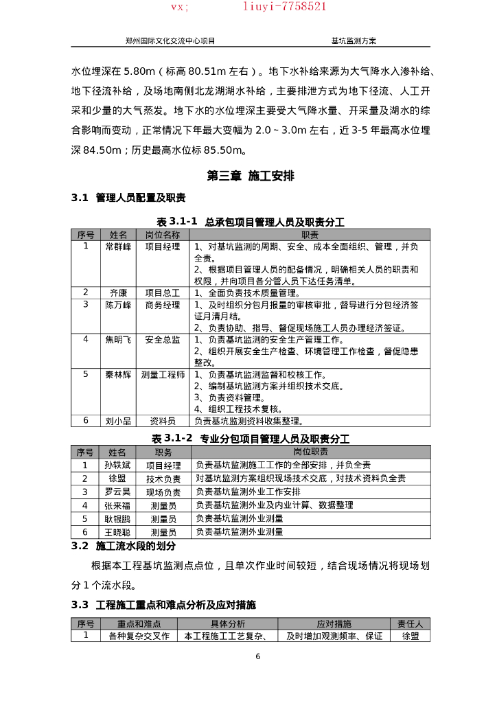 [郑州]会议中心基坑监测方案(2021,35P)_第9页