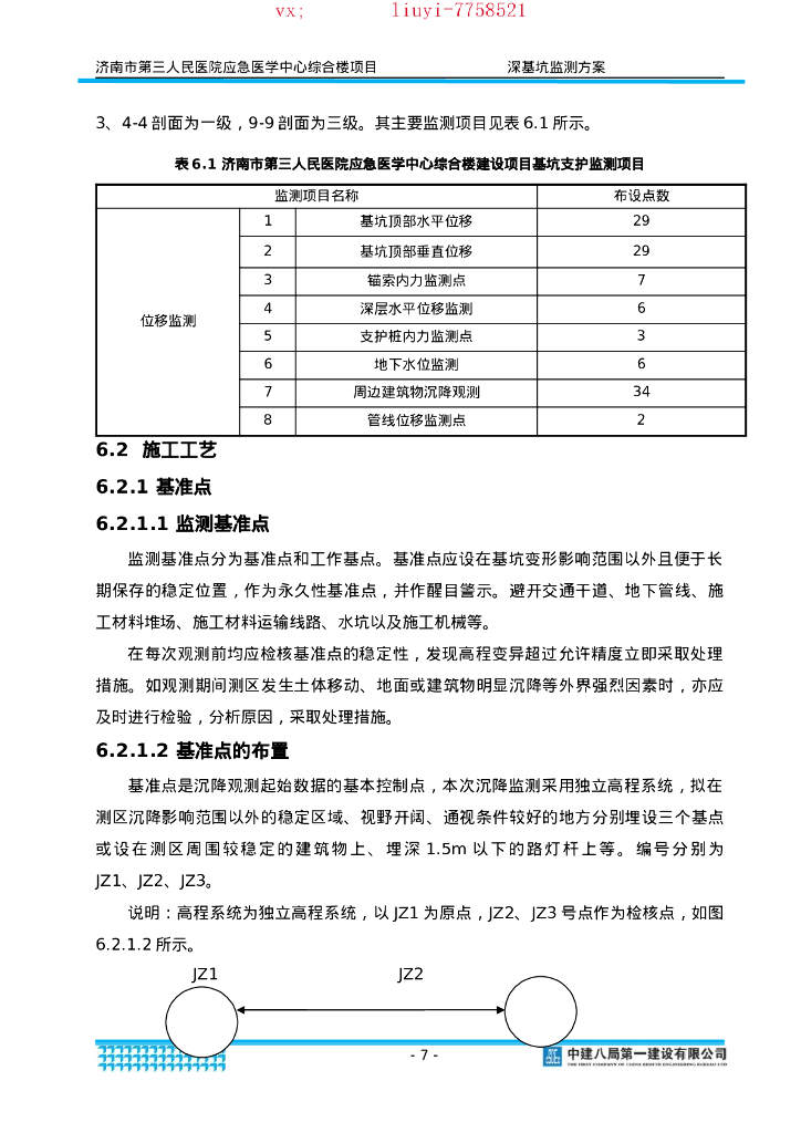 [济南]医院项目深基坑监测方案2021_第10页