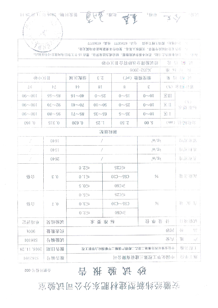 循环水站混凝土灌注桩工程材料报审表_第10页