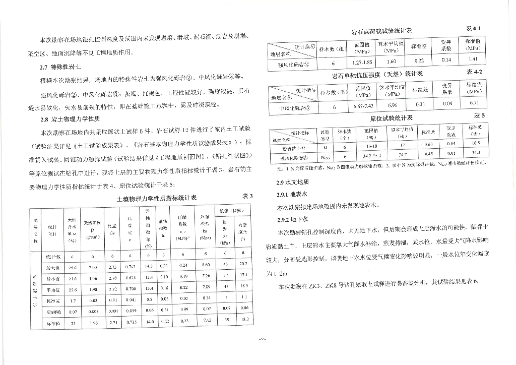 人行过街天桥项目岩土工程初步勘察报告2023_第9页