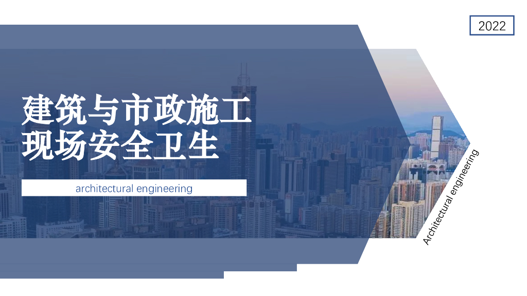 建筑与市政施工现场安全卫生(2022,32p)
