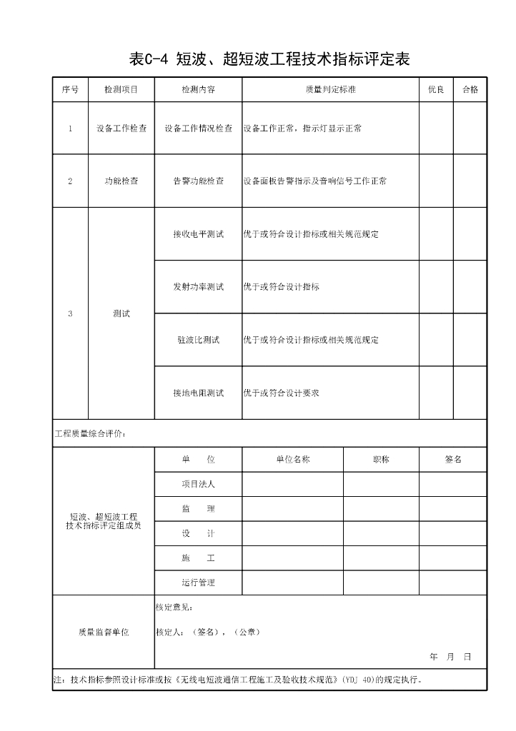 水利系统通信工程质量评定规程24P_第9页