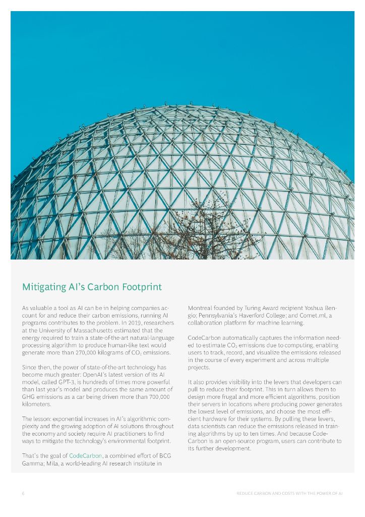 波士顿咨询BCG：2021利用人工智能的力量减少碳排放并降低成本报告（英文版）_第8页