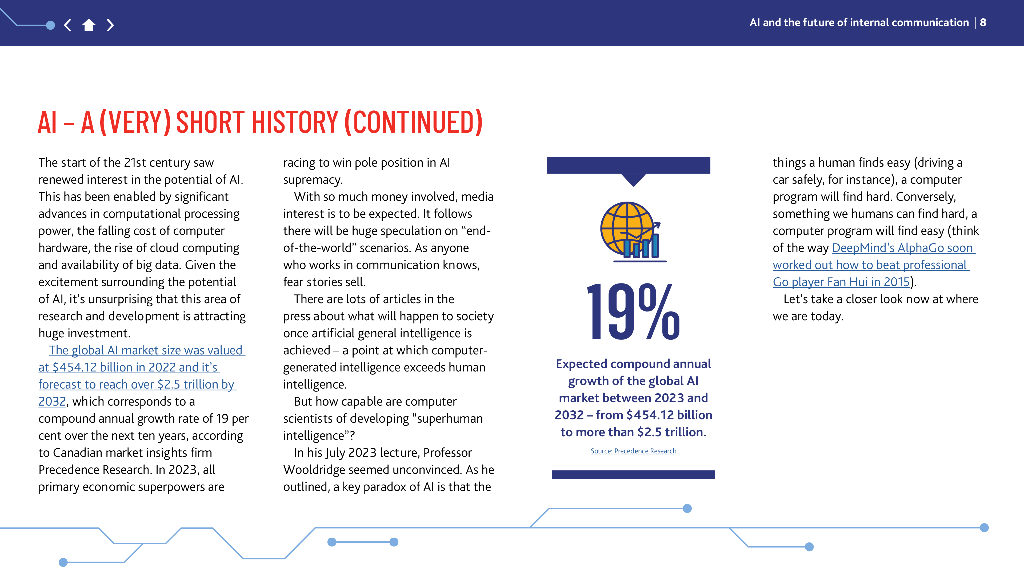国际通信研究所：人工智能和内部沟通的未来白皮书2023（英文版）_第8页
