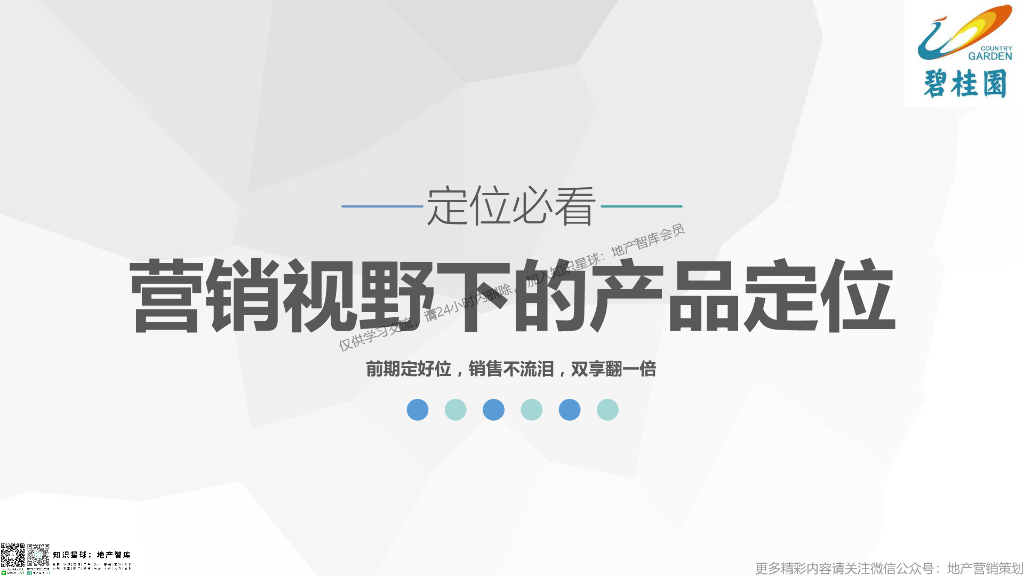 营销视野下的产品定位