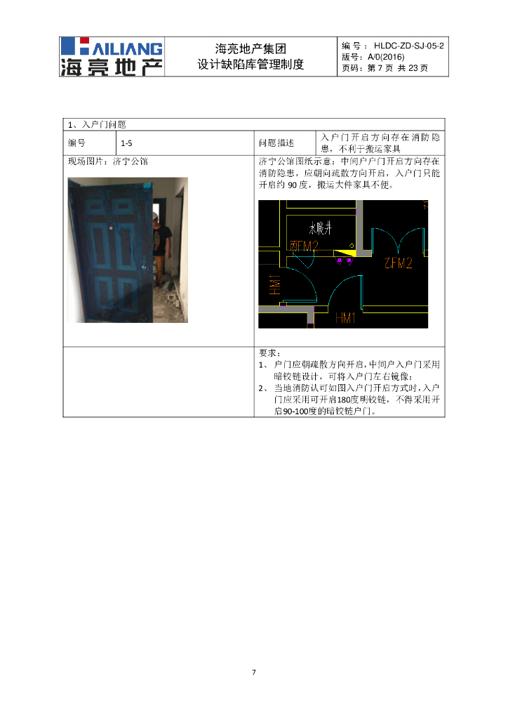 房地产集团设计缺陷库管理制度_第7页