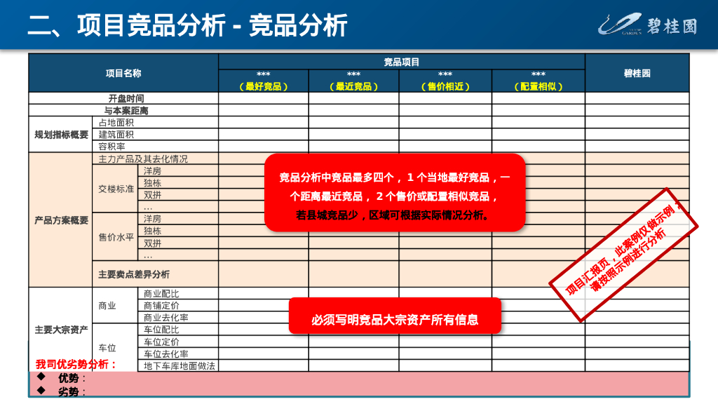 非责任包干项目成本策划（模板）_第9页
