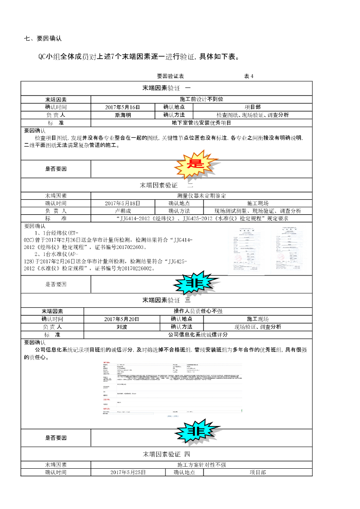 提高地下室管线一次性安装合格率_第6页