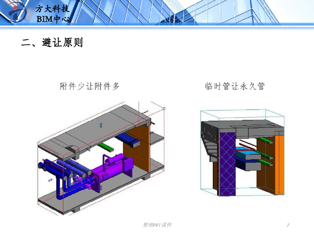 Revit机电管线避让原则与管道间距及绘图_第7页