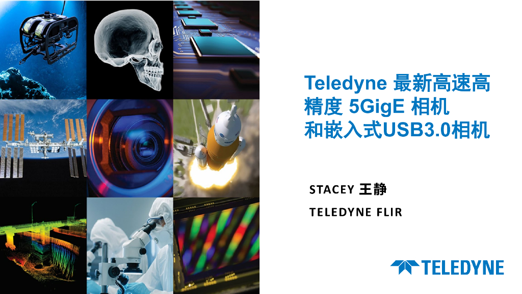 【2024成都机器视觉创新论坛】Teledyne最新高速高精度5Gige相机和嵌入式USB3.0相机——Teledyne FLIR IIS高级客户经理 王静女士