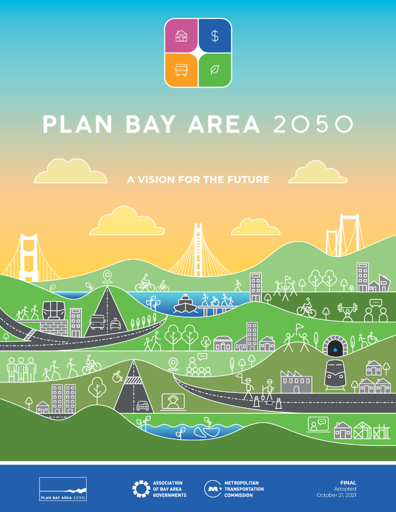 硅谷湾区2050规划（PLAN BAY AREA 2050）