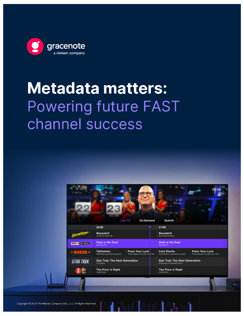 gracenote：元数据至关重要：为未来FAST渠道的成功提供动力（英文版）