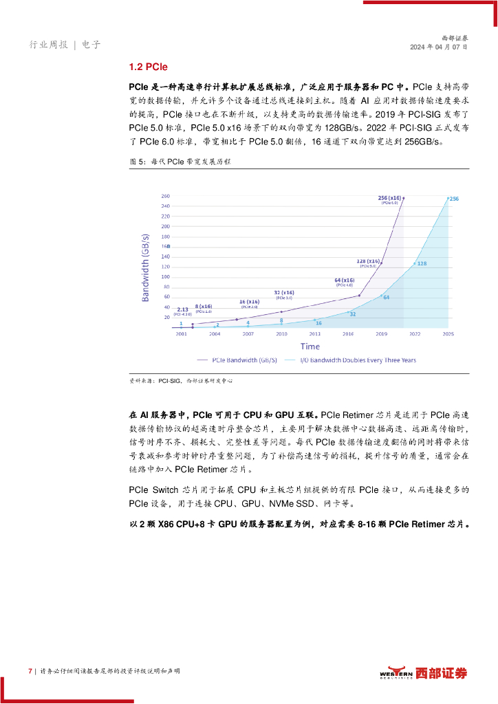 西部证券：AI芯片互联：人工智能时代的桥梁_第7页