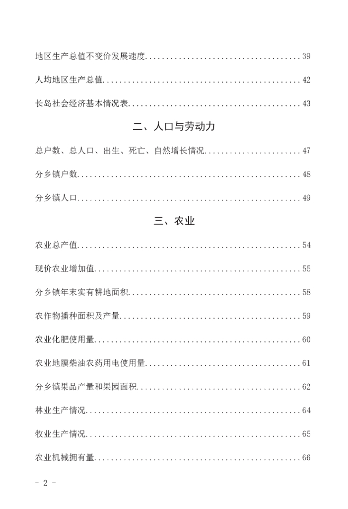 长岛统计年鉴2021年_第6页