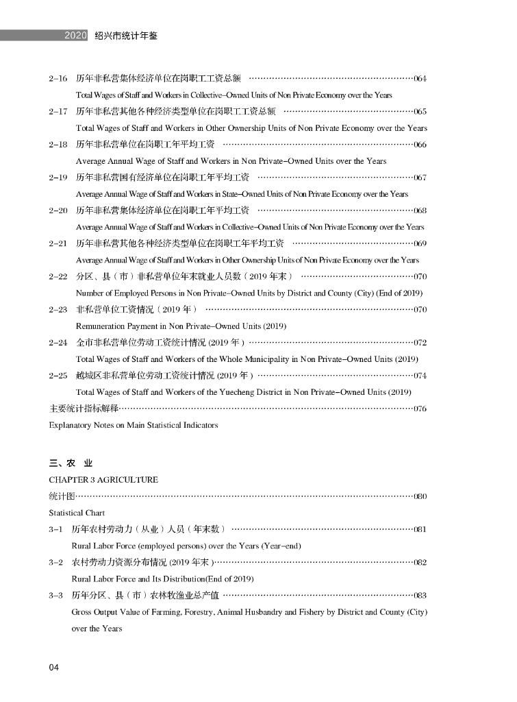绍兴统计年鉴2020_第10页