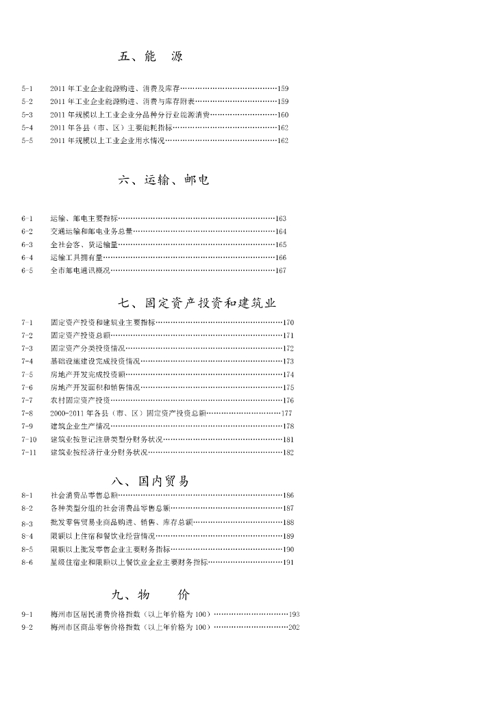 梅州统计年鉴2012_第6页