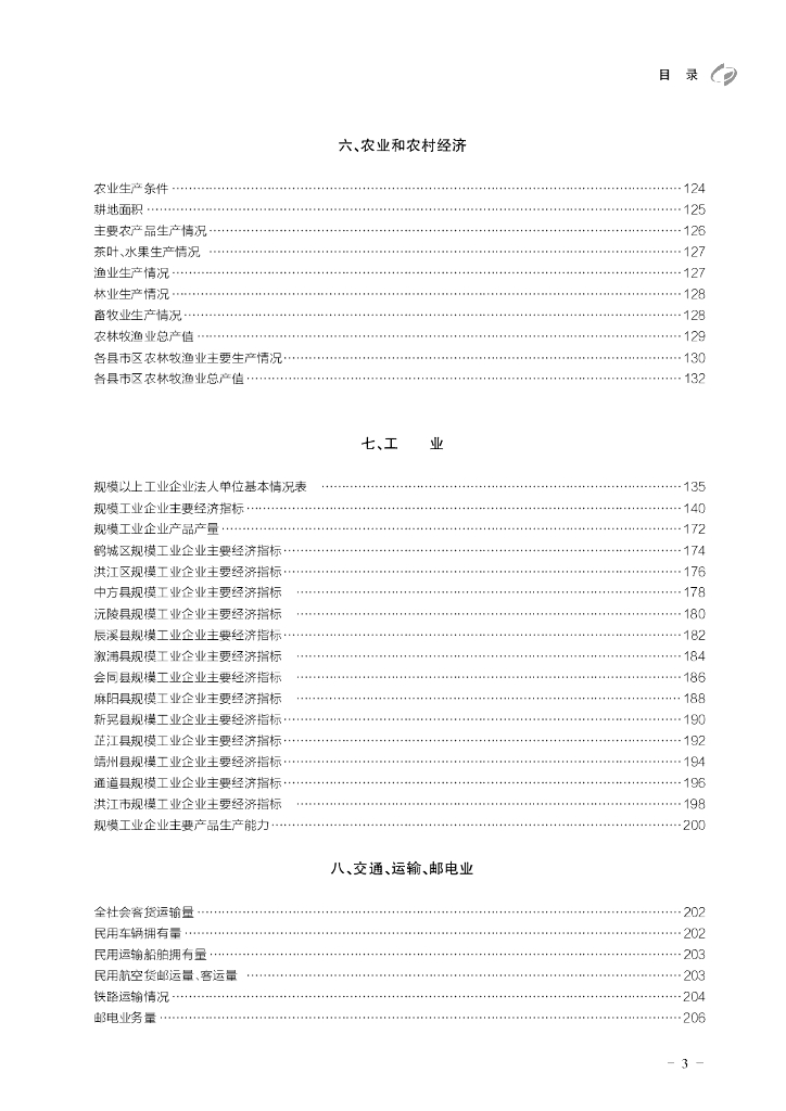 怀化统计年鉴2023年_第7页