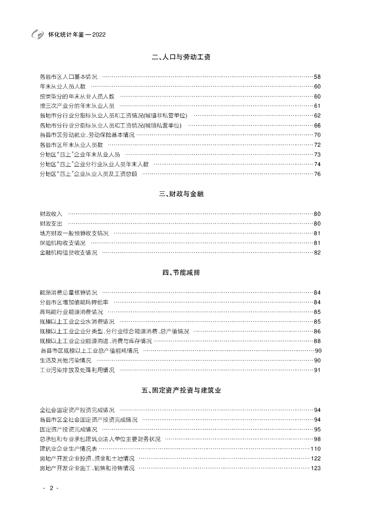 怀化统计年鉴2022_第6页