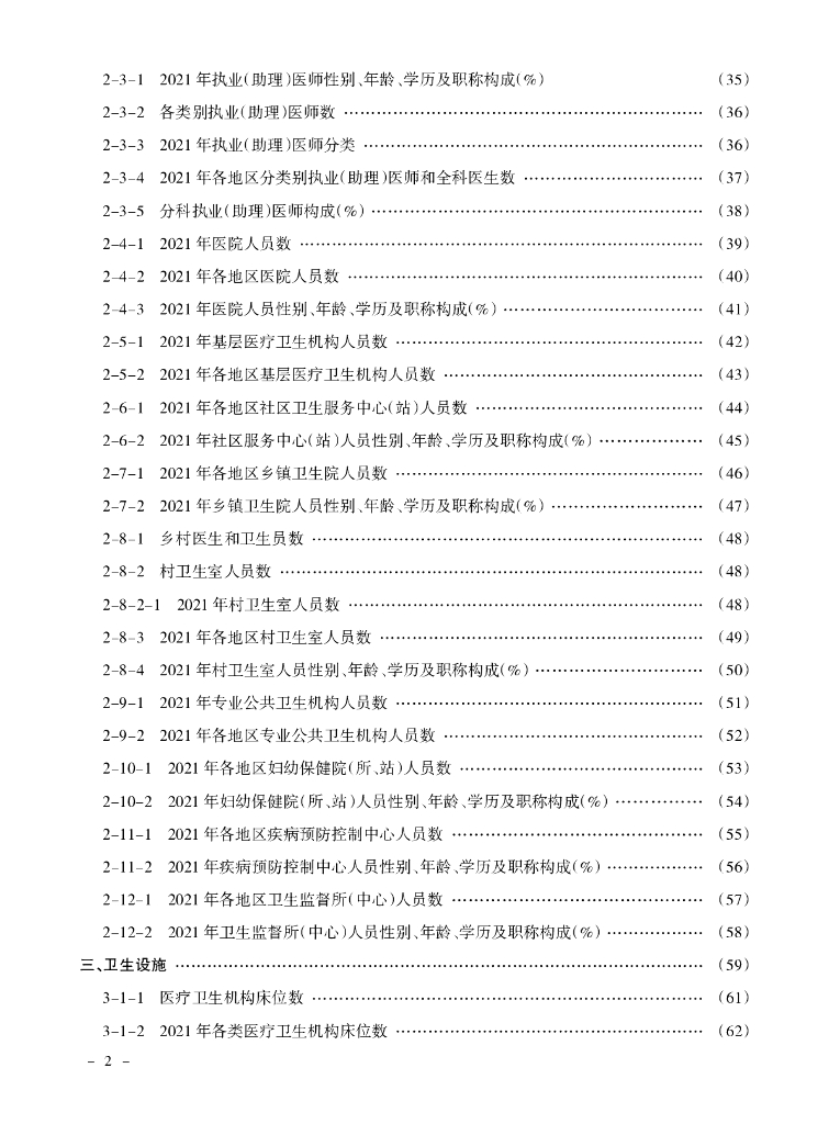 2022内蒙古卫生健康统计年鉴_第6页
