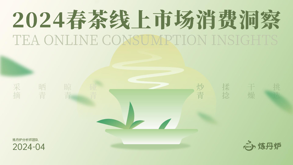 炼丹炉：2024春茶线上市场消费洞察报告