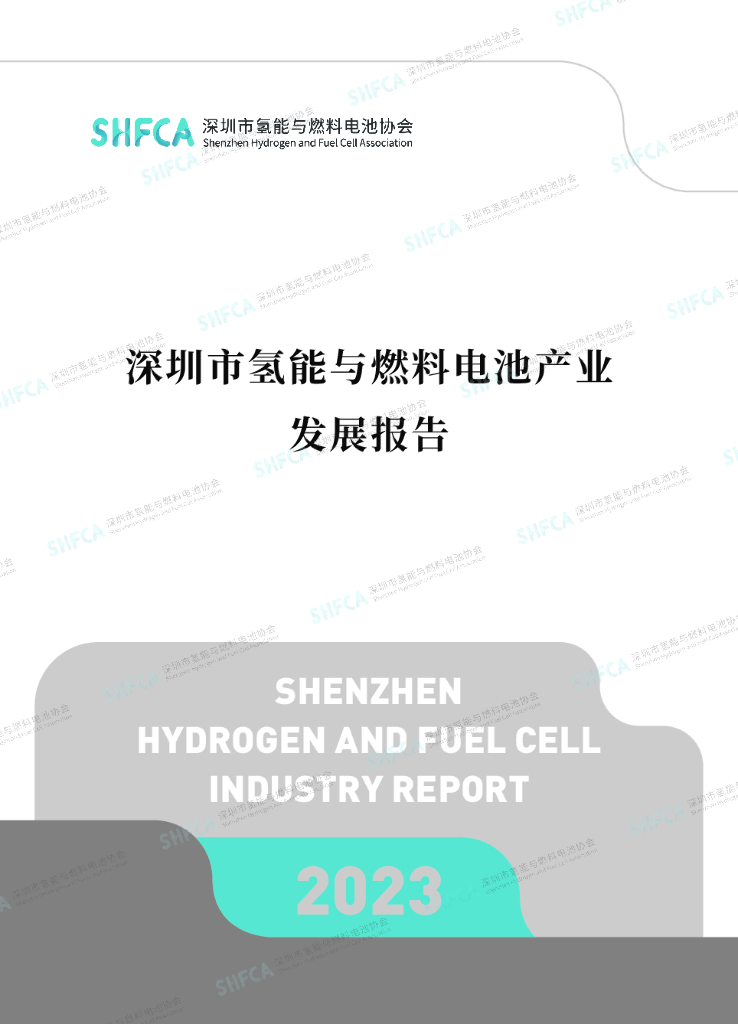 深圳市氢能与燃料电池协会：2023深圳市氢能与燃料电池产业发展报告
